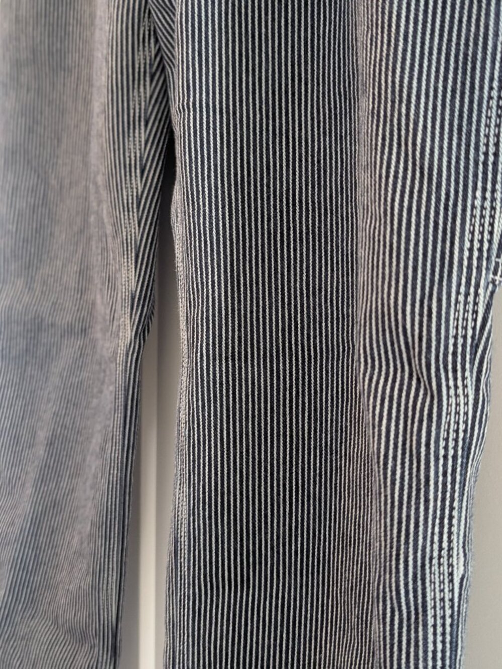 Dickies Hickory Stripe Women's Workwear Relaxed Pants Size 12R - Picture 12 of 16